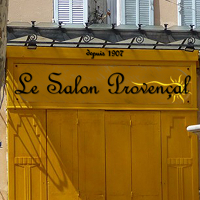 Nom de maison en fer forg paisseur 6mm en caractres French Script 350x134mm sur www.noms-enseignes.com fabriqu par www.noms-enseignes.com