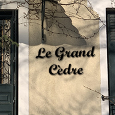 Nom de maison en fer forg paisseur 6mm en caractres Script MT 150x90 mm fabriqu par http://www.noms-enseignes.com